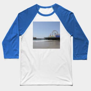 Santa Monica Pier Baseball T-Shirt